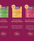 Yogi Organic Tea Energy Sampler Box - 8 Favorite Black & Green Teas (32 Tea Bags) - Assorted Delicious Wellness Teas - Contains Caffeine - Tea Set & Variety Pack Sampler