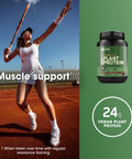 Optimum Nutrition (On) Gold Standard 100% Plant Based Protein Powder Gluten Free Vegan Protein For Muscle Support And Recovery With Amino Acids - Rich Chocolate Fudge 800 G 20 Servings