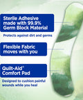 Band-Aid Brand Flexible Fabric Bandages, Forest, Assorted Sizes, 30 Ct