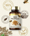 Carlyle Bee Propolis Capsules 600Mg | 150 Count | Extract Supplement | Non-Gmo, Gluten Free