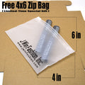 Italia Deluxe Makeup 2pcs of Classic Liquid Eyeliner 201 Matte Black Eye Liner Vitamin E ZipBag