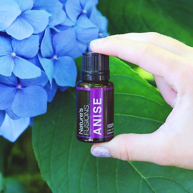 Natures Fusions Anise Essential Oil for Warming - High Potency 100% Pure 15ml