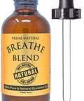 PRIME NATURAL Breathe Essential Oil Blend 4Oz