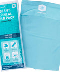 Icewraps Instant Postpartum Pads For Women After Birth And 10 X14 Reusable Ice Pack With Soft Fabric Cover | Perineal Ice Packs For Postpartum Care | Multipurpose Flexible Cold Therapy Clay Ice Packs