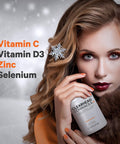 Codeage Clearhead Echinacea+ Supplement - Echinacea Schisandra Feverfew Coptis American Ginseng Astragalus Garlic Probiotics Vitamins C & D3 Zinc Selenium - Clear Head Vitamin - 90 Capsules