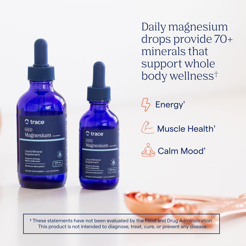 Trace Minerals Liquid Ionic Magnesium 400 mg 4 Ounce