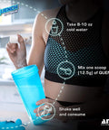ANS Performance Quench BCAA Powder - Workout Muscle Recovery Drink -100 Servings Superfruit Splash
