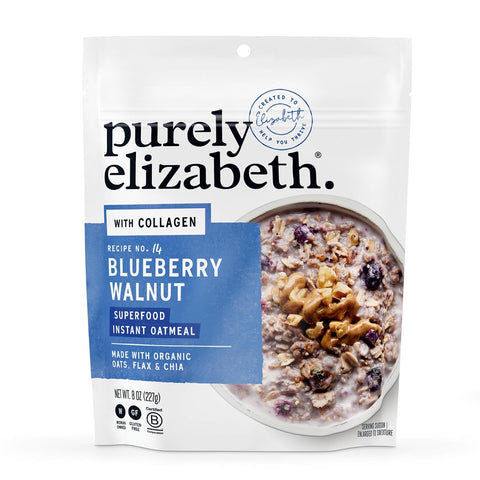 purely elizabeth Superfood Oats, Original, Amaranth, Quinoa Flakes, Flax Seeds, Chia Seeds,Gluten-Free, Non-GMO, 10oz (3 Ct.)