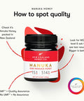 Honey New Zealand Manuka Honey UMF 15+/MGO514 250g