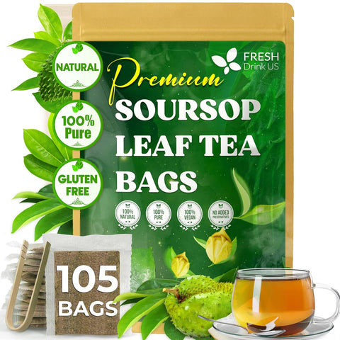 FreshDrinkUS, Premium 8oz Mulberry Leaf Powder, 100% Natural and Pure from Mulberry Leaves, Perfect for Tea, Smoothies, Baked Goods, Natural Food Coloring, No Additives, No Gluten, No Sugar, Vegan