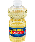 PLANTERS Peanut Oil for Cooking - Ideal Peanut Oil for Deep Frying and Cooking, 24 oz