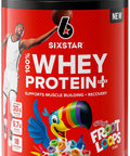 Six Star Whey Protein Plus & Creatine Monohydrate Powder Bundle Vanilla Whey Protein Isolate 1.8 Lbs & Unflavored Creatine 60 Servings