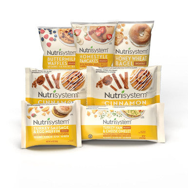 Nutrisystem FROZEN Fast Five 7-Day Diet Kit, Helps Support Weight Loss, 28 Delicious Meals & Snacks Plus Protein and Probiotic Shakes