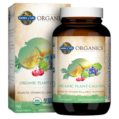 MYKIND Vegan Whole Food Supplement with D3 and K2, Gluten Free, 90 Tablets