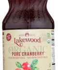 Lakewood Organic Cranberry Juice, 32 Fl Oz
