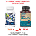 Deva Vegan Probiotic with FOS Prebiotics Supplement - 2 Billion CFU with 100 MG of Prebiotics Per Serving for Men & Women - Non-Dairy Gluten - Naturally Shelf Stable - 90 Capsules
