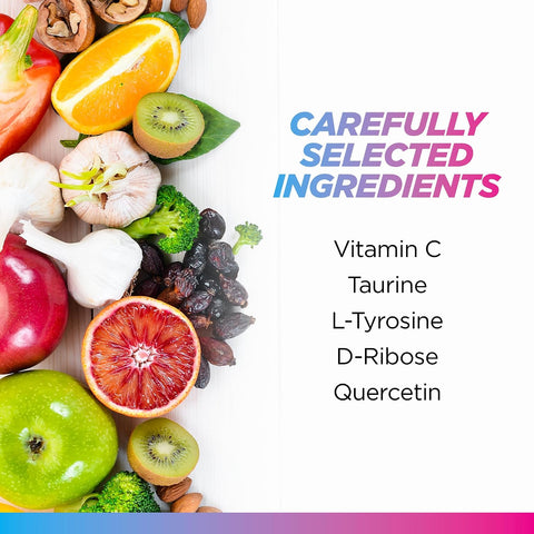 Livingood Daily Electrolytes Powder Electrolytes Hydration Powder With Vitamin C Taurine D Ribose & Fos Sugar Electrolyte Drink Mix Keto Gluten Strawberry Lemonade 30 Servings