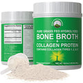 Peak Performance Hydrolyzed Bone Broth And Collagen Unflavored Protein Peptides Powder Contains All Collagen Types: 1, 2, And 3