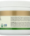 Spectrum Essentials Organic Virgin Coconut Oil, Unrefined, 15 oz