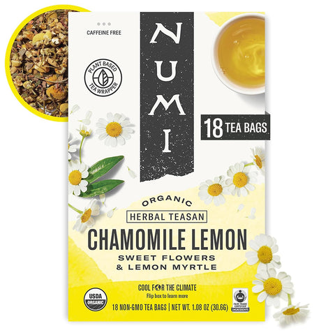 Numi Organic Matcha Toasted Rice Tea, 100 Green Tea Bags, Medium Caffeine