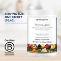 Metagenics PhytoGanix - Superfood Fruits & Veggies Powder - with Amylase Chia Seed Powder & Lactobacillus acidophilus - Tropical Fruit Flavor - 29 Servings - 10.58 oz