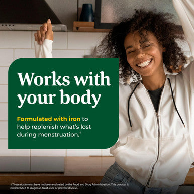 MegaFood Women'S One Daily Multivitamin For Women With Iron B Complex Vitamin C Vitamin D Biotin & More - Plus Real Food - Immune Support Supplement - Bone Health - Vegetarian - 36 Tabs