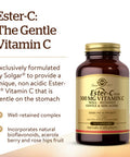 Solgar Ester-C Plus 500 Mg Vitamin C With Citrus Bioflavonoids - 90 Capsules