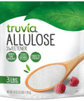 Truvia Allulose Calorie-Free Sweetener Bag, Sugar Substitute with Zero Calories, great for coffee and tea (3lbs)