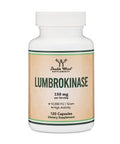 Double Wood Supplements Lumbrokinase Enzymes Supplement - 120 Capsules