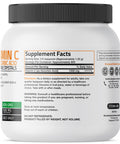 Vitamin C Powder Pure Ascorbic Soluble Fine Non GMO Crystals Promotes Healthy Immune System and Cell Protection Powerful Antioxidant - 1 Kilogram (2.2 Lbs)