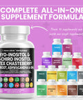 Myo Inositol & D Chiro Inositol 2050Mg Prenatal Vitamins Ashwagandha