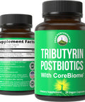 Corebiome Tributyrin Postbiotic Supplement Clinically Tested For Gut Health. More Effective Than Sodium Butyrate Capsules. High