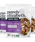 Purely Elizabeth, Granola Vanilla Almond Butter MCT Grain Free, 8 Ounce
