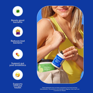 The Booster Targeted Probiotic For Gut Health: Boost Good Bacteria, Reduce Bad Bacteria, And Support The Immune System With 5 Billion Cfu Saccharomyces Boulardii, Capsules, 60 Servings