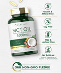 Carlyle Mct Oil Capsules 3600 Mg | 70 Softgels | Keto Coconut Oil Pills | Non-Gmo & Gluten Free Supplement
