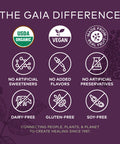 Gaia Herbs Black Elderberry (Sambucus Nigra) Extra Strength Gummies - Delicious Immune Support Supplement - Made with Certified Organic Black Elderberries for Immune System Support - 80 Gummies