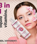 Codeage Liposomal Wonder-D Vegan Cholecalciferol Vitamin D3 1000 IU Liquid Drops Supplement Plant-Based Vitamins B12 & K2 Non-GMO Sunflower Phospholipids Vitamin E Mixed Berry Flavor 7.6 fl oz
