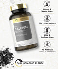 Calcium With D3 | 1200Mg | 300 Mini Softgels | Non-Gmo And Gluten Free Supplement | By Carlyle