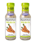 BRIANNAS - Avocado Oil Caesar Dressing - Nutrient Rich, Keto Friendly, Dairy Free Salad Dressing made with 100% Avocado Oil - 10 oz. Bottle