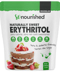 So Nourished Erythritol Sweetener Granular - Keto Sugar Substitute - 0 Calorie, 0 Net Carb, Non-GMO (5 lbs / 80 oz)
