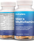 Multivitamin For Men - Daily Mens Multivitamins & Multiminerals Supplement For Vitality, Focus, & Performance, Mens Multi Vitamins A, C, D, E & B12, Zinc, Calcium, Magnesium & More Pack Of 1
