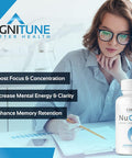 Cognitune NuClarity NuBoost and NuRest Nootropic Stack Bundle