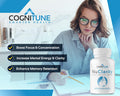 Cognitune NuClarity NuBoost and NuRest Nootropic Stack Bundle