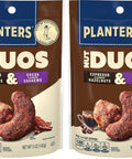PLANTERS Nut Duos, Flavored Nuts, Peppercorn Pistachios & Parmesan Cashews 5oz