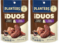 PLANTERS Nut Duos, Flavored Nuts, Peppercorn Pistachios & Parmesan Cashews 5oz