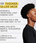 Nioxin System 1 Scalp + Hair Thickening Shampoo | For Natural Hair with Light Thinning | Hair Care Formula with Niacinamide & Biotin