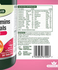 Natures Aid Complete Multi-Vitamin and Minerals 90 Tablets