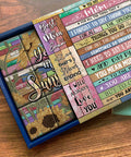 Engintea Unique s for Mom from Son Daughter - Mothers Day Tea Sampler Set - Herbal Green & Black Tea Set For Mother Women Tea Lovers - Premium Tea Collection (45 tea bags 9 flavors)