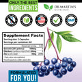 1200Mg Quercetin, Zinc & Elderberry Supplement Antioxidant For Seasonal Sinus Relief, Immune System & Cardiovascular Health Maintains Inflammatory & Immune Responses 120 Capsules Men & Women