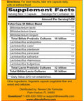 ReLife Adult Probiotic Ultimate Flora Probiotic Extra Care Shelf Stable Probiotic Supplement Vegetable Capsules 30 Count